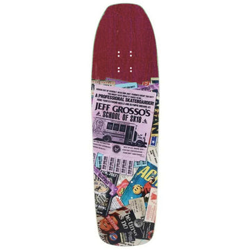 Anti Hero Jeff Grosso School of Sk18 9.25 Skateboard Deck