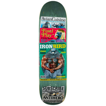 Anti Hero - Austin Kanfoush Pigeon Vision 8.55 Skateboard Deck.