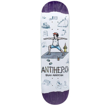 Anti Hero - Brian Anderson Recycling 8.5 Skateboard Deck.