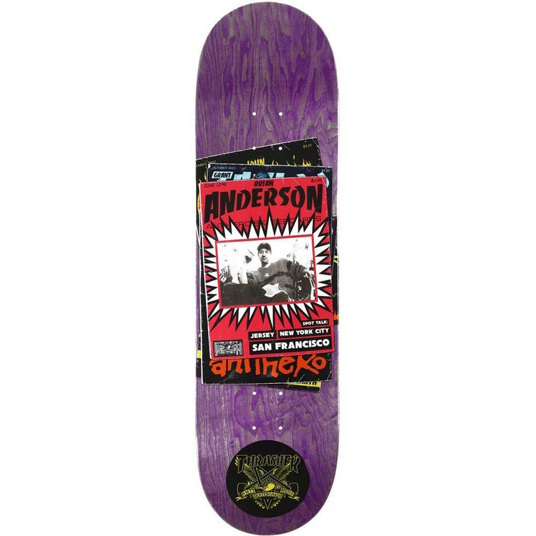 Anti Hero - Brian Anderson Thrasher 9.0 Skateboard Deck.