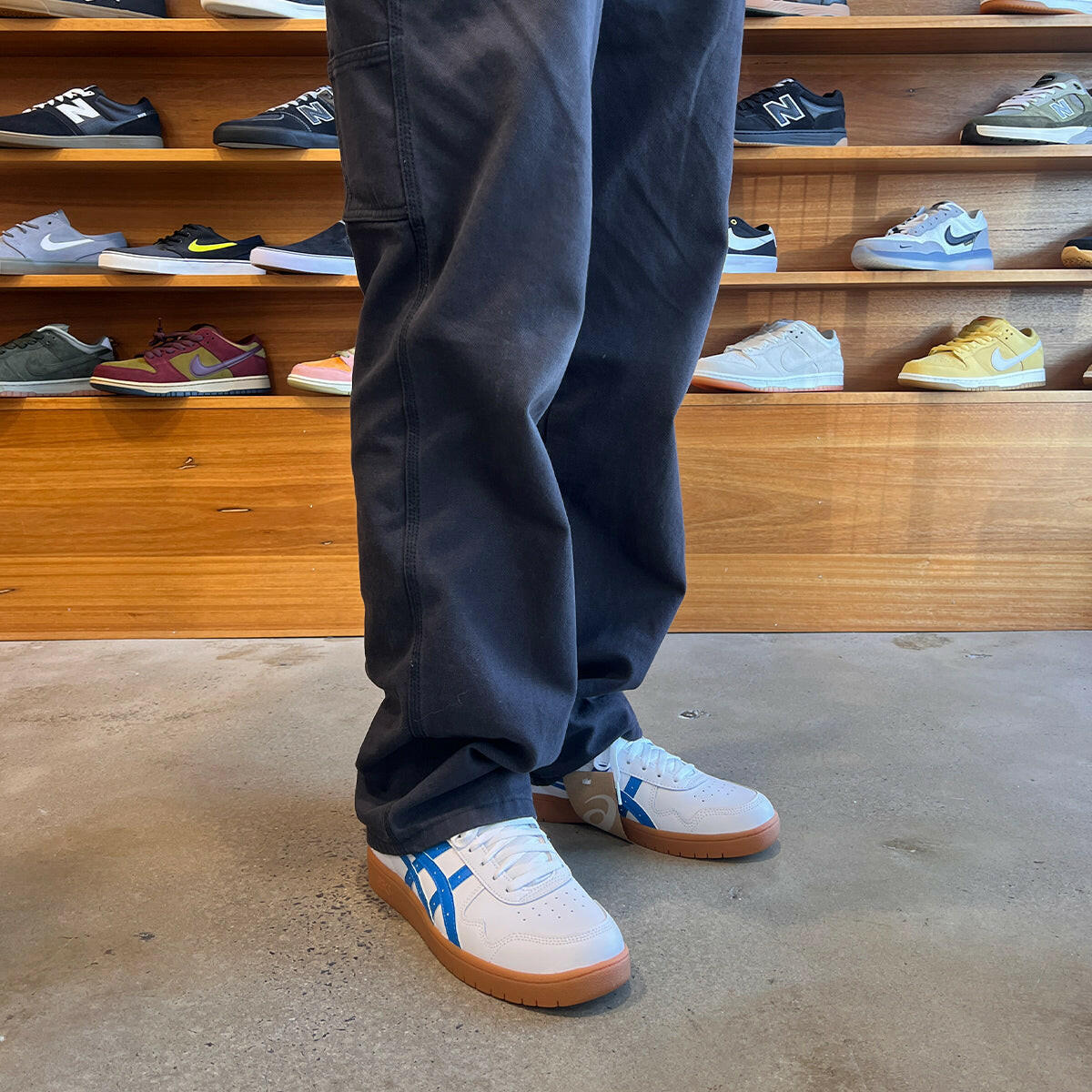 Asics - Japan Pro Shoes White/Directoire Blue.