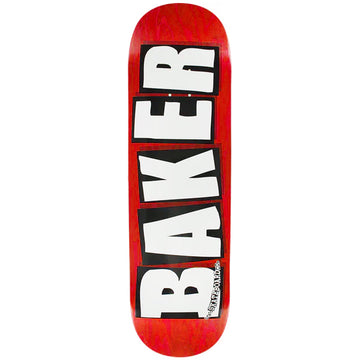 Baker Brand Logo Red B2 8.5 Skateboard Deck