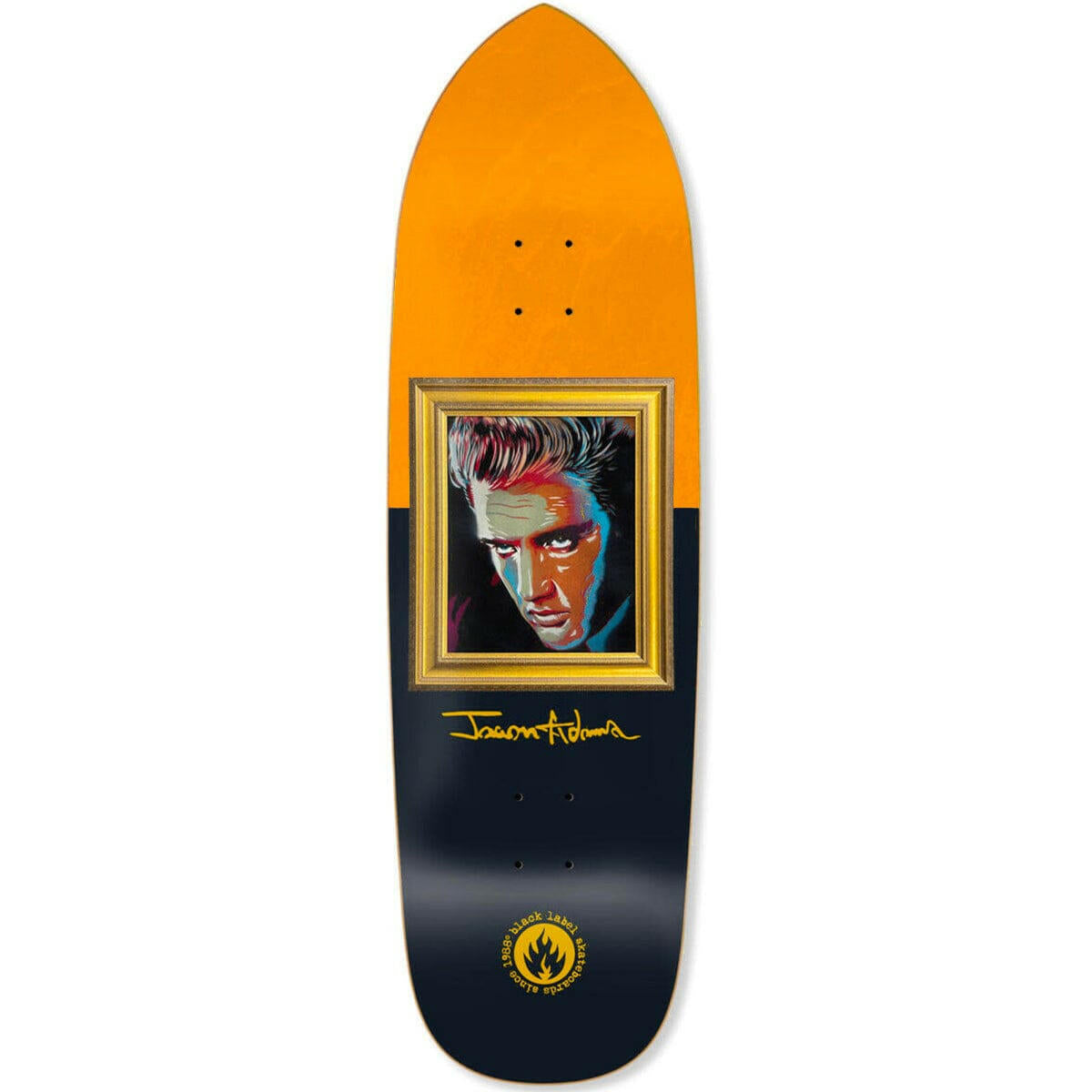 Black Label - Jason Adams All Shook Up 9.5 Skateboard Deck.