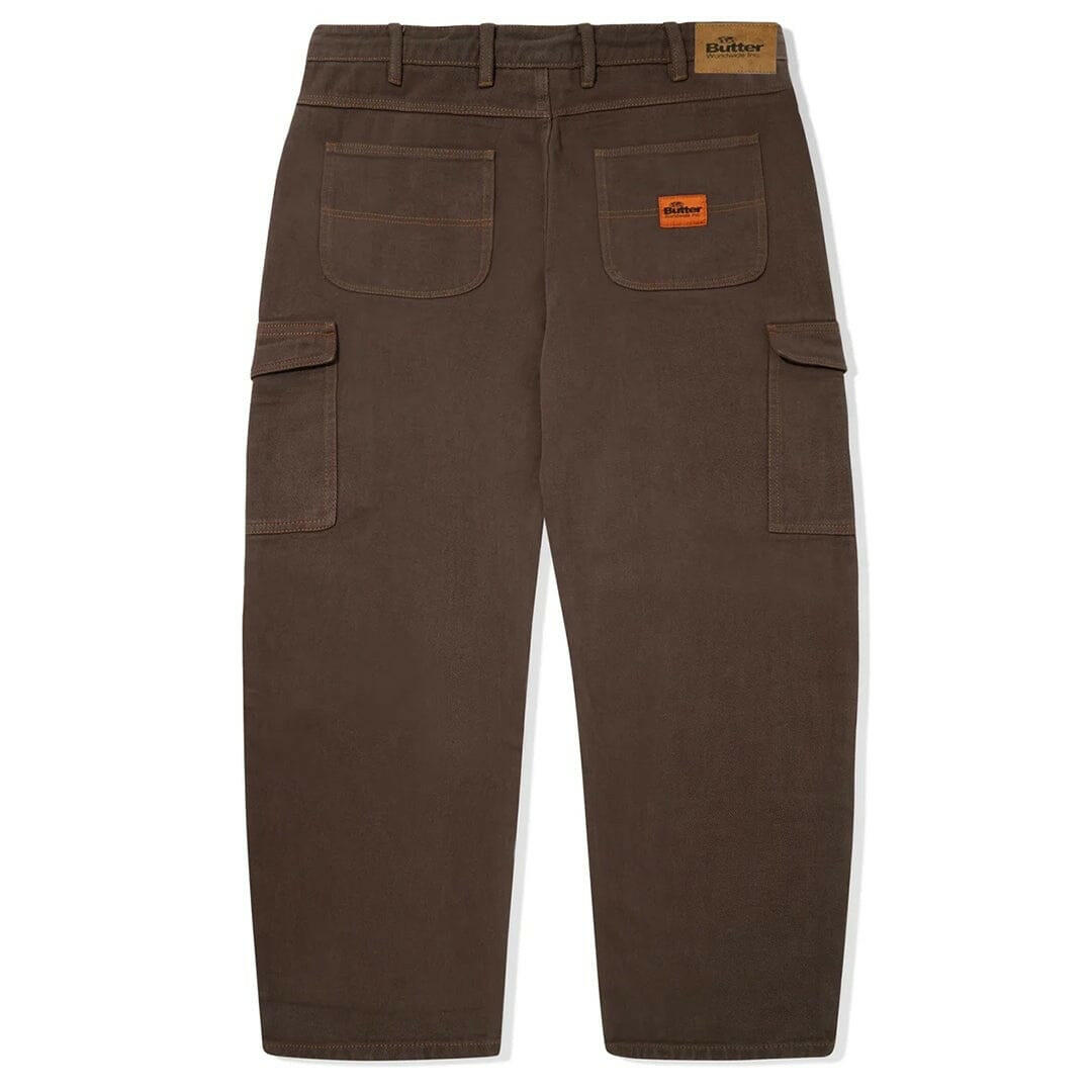 Butter Goods - Santosuosso Cargo Denim Jeans Brown.