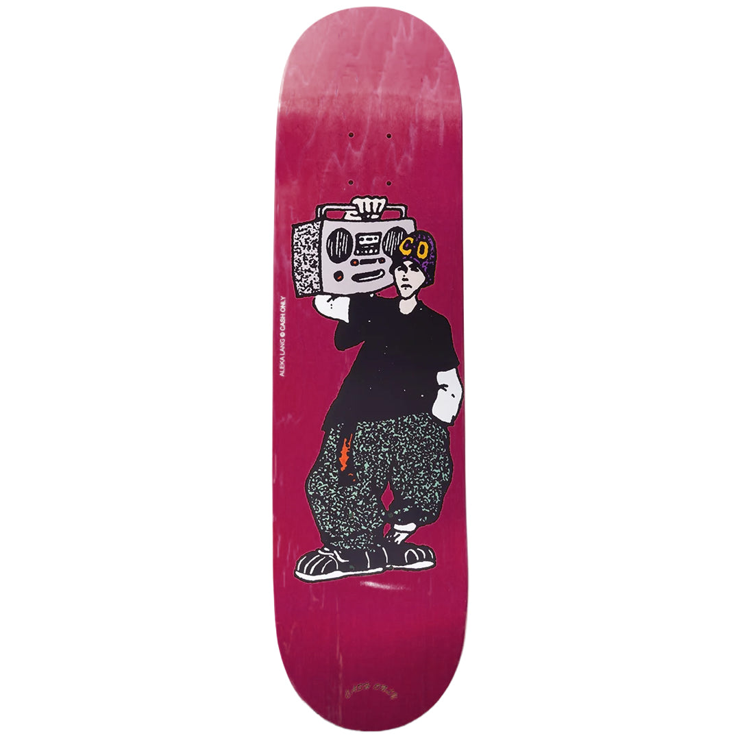 Cash Only - Aleka Lang 8.25 Skateboard Deck.