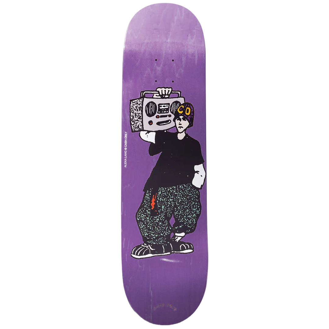 Cash Only - Aleka Lang 7.75 Skateboard Deck.