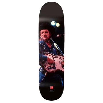 Chocolate - Kenny Anderson Waylon Jennings Skidul 8.5 Skateboard Deck.