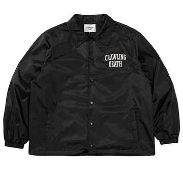 Crawling Death - College Logo Coaches Jacket Black.