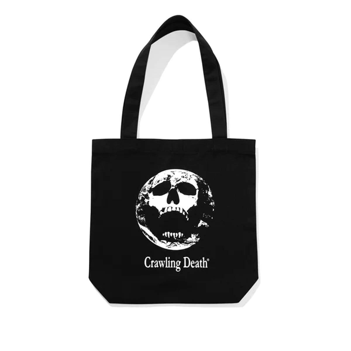 Crawling Death - Earth Scream Tote Bag Black.