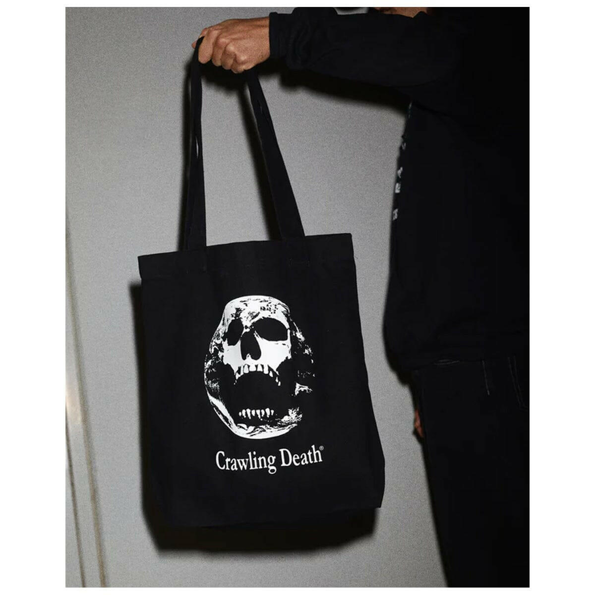 Crawling Death - Earth Scream Tote Bag Black.