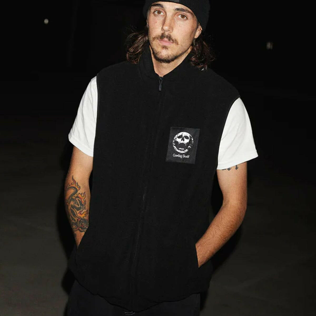 Crawling Death - Earth Scream Vest Black.