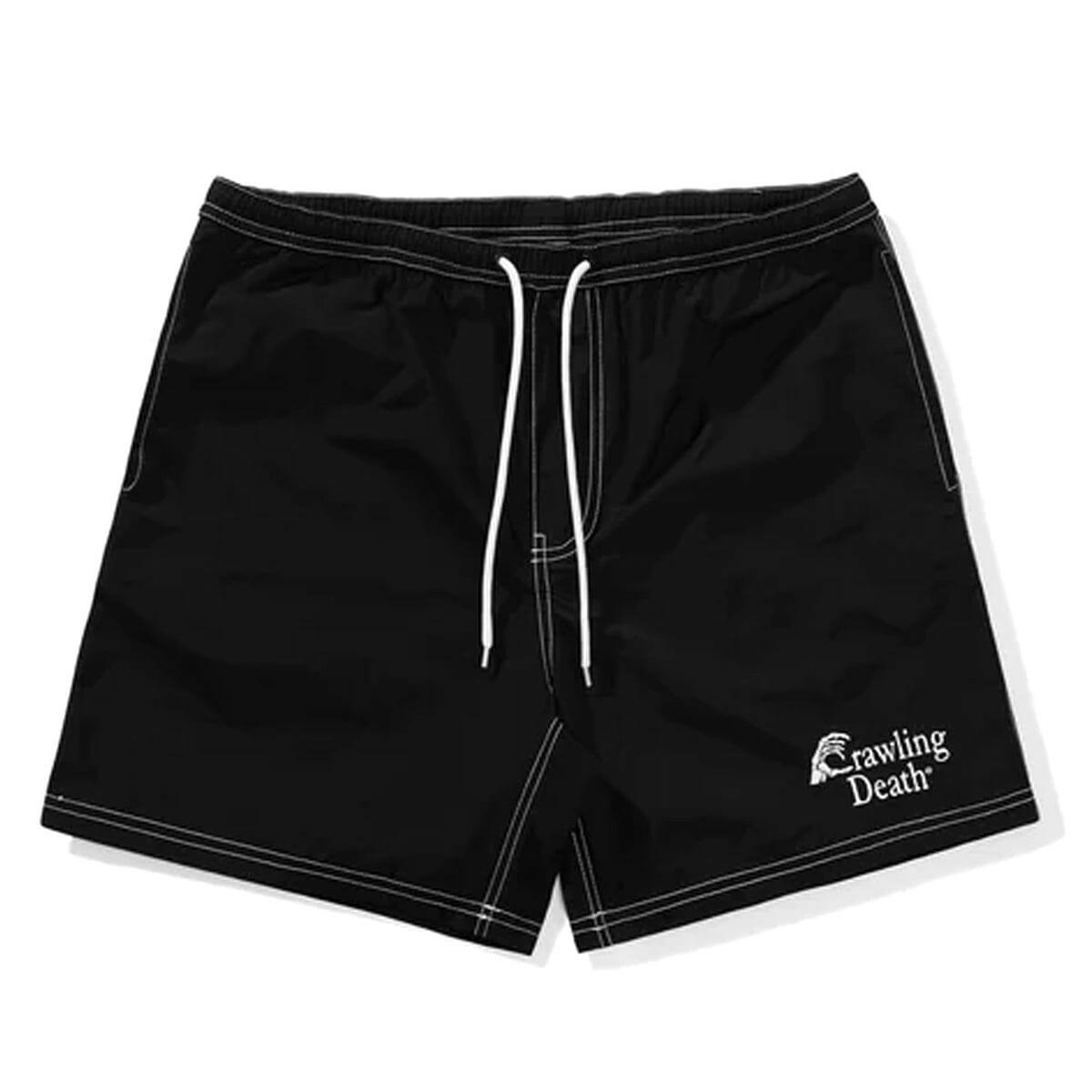 Crawling Death - Hand Logo Shorts Black.