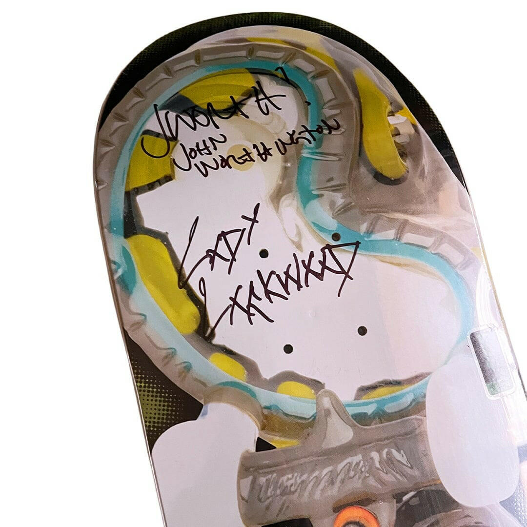 Creature - SIGNED Cody Lockwood Fumes 8.25 Skateboard Deck.