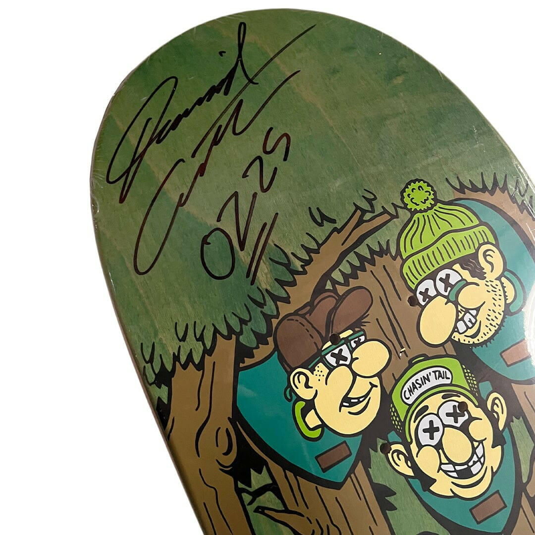 Creature - SIGNED Kevin Baekkel Big Game 8.53 Skateboard Deck.