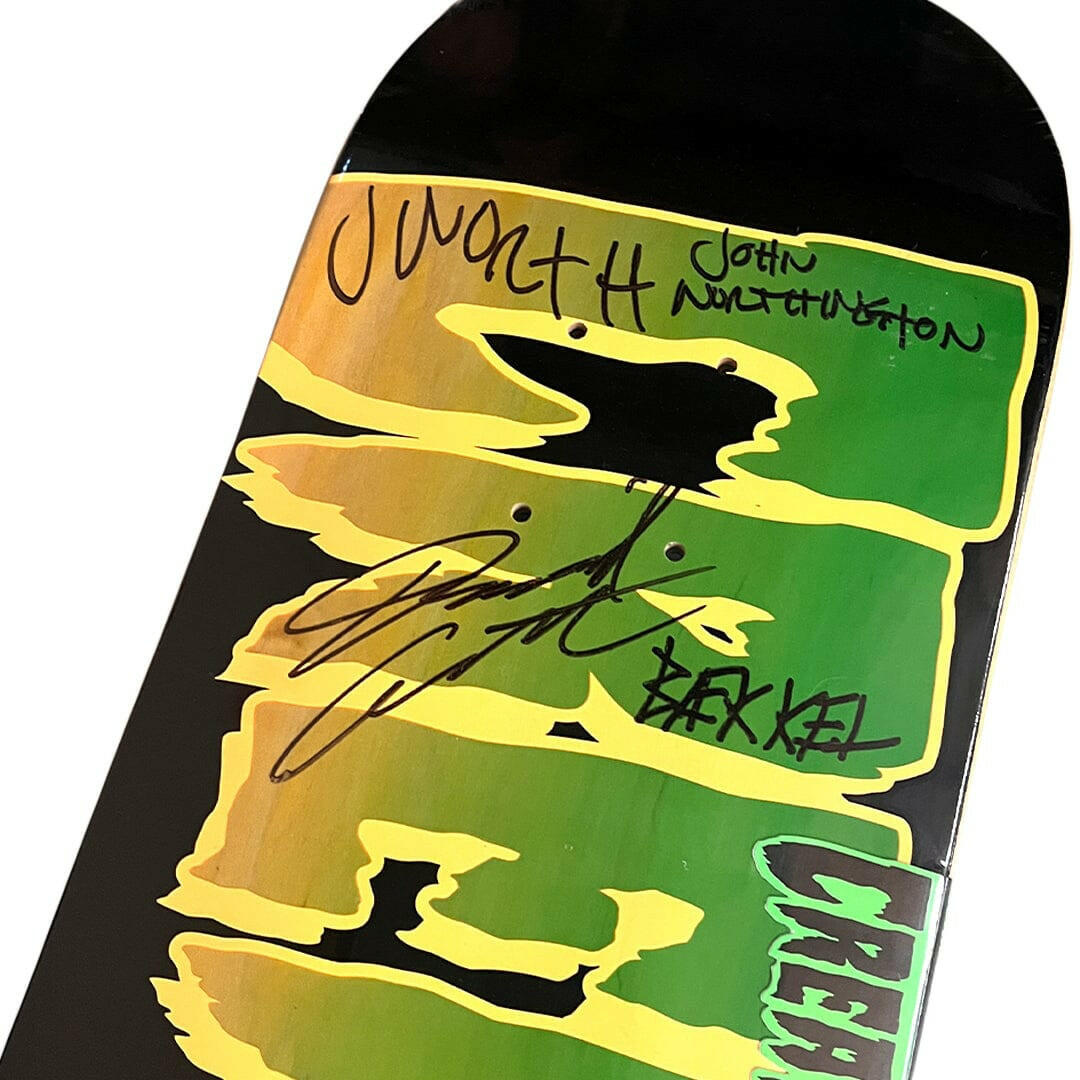Creature - SIGNED Logo Outline Stumps 8.25 Skateboard Deck.