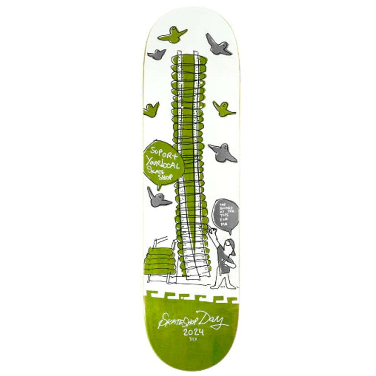 DLX - Shop Keeper SSD 2024 8.25 Skateboard Deck.