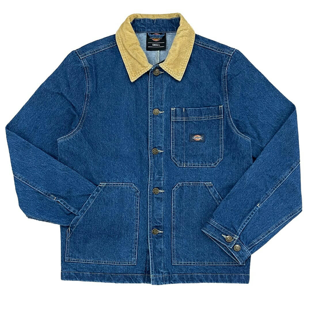 Dickies - Fair Oaks Denim Jacket Stone Washed Indigo.