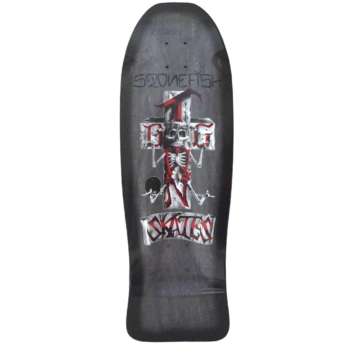 Dogtown - Stonefish Black 10.125 Reissue Skateboard Deck.