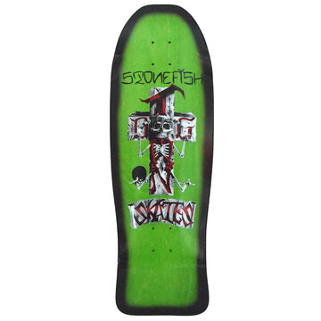 Dogtown - Stonefish Green 10.125 Reissue Skateboard Deck.