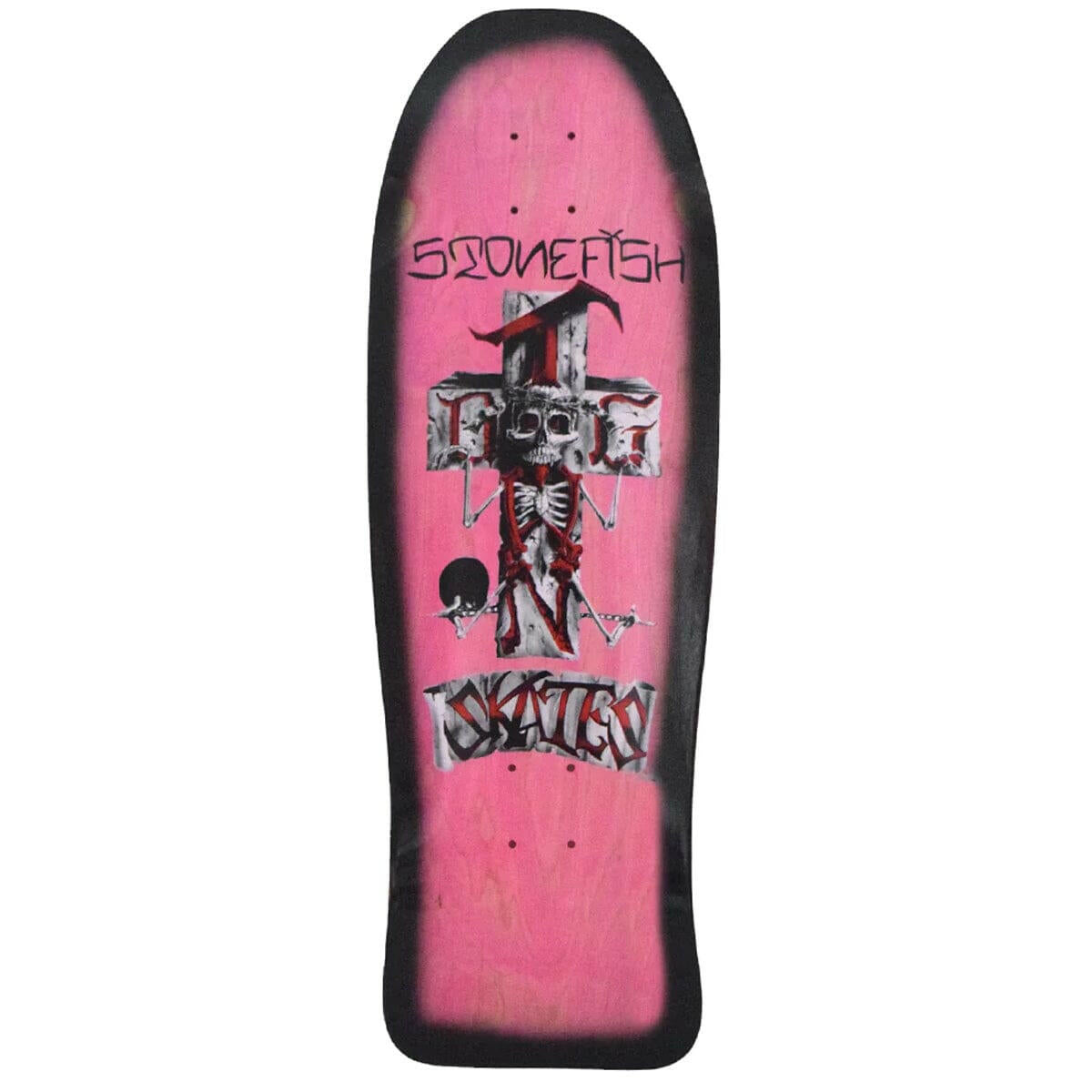 Dogtown - Stonefish Pink 10.125 Reissue Skateboard Deck.