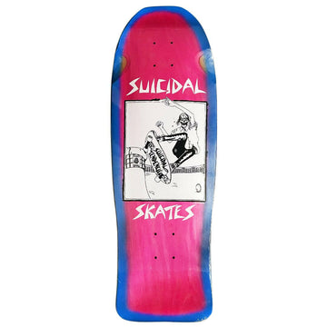 Suicidal Skates - Pool Skater 80s 10.125 Reissue Skateboard Deck.