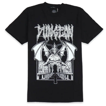 Dungeon - Satanic Castle Tee Black.