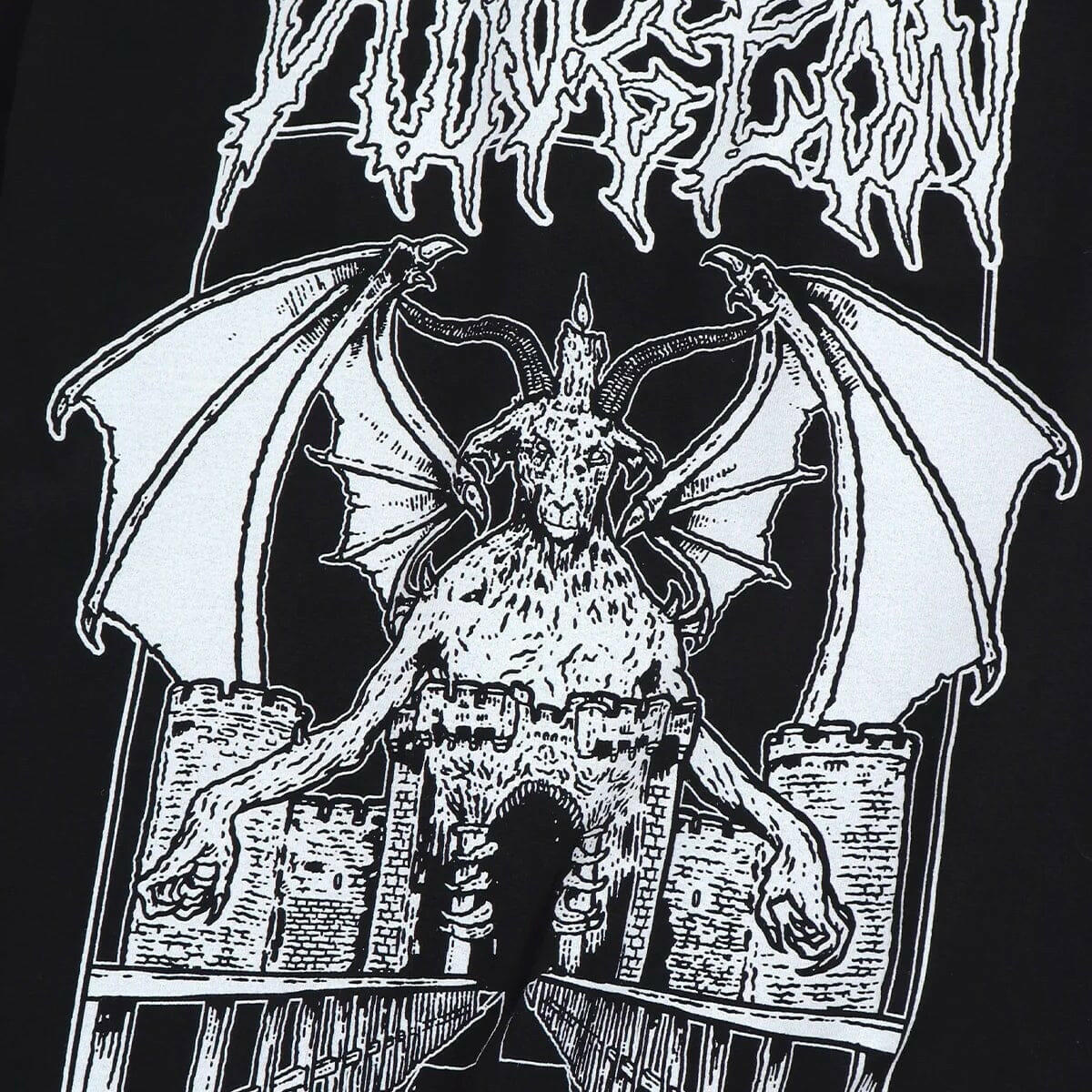 Dungeon - Satanic Castle Tee Black.