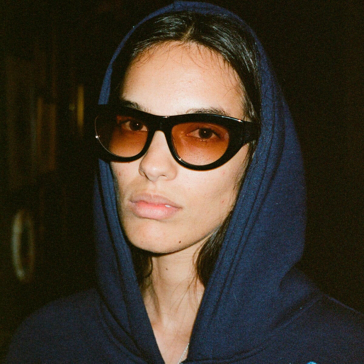 Epokhe - Candy X Flowershop Sunglasses Black Polished/Brown Gradient.