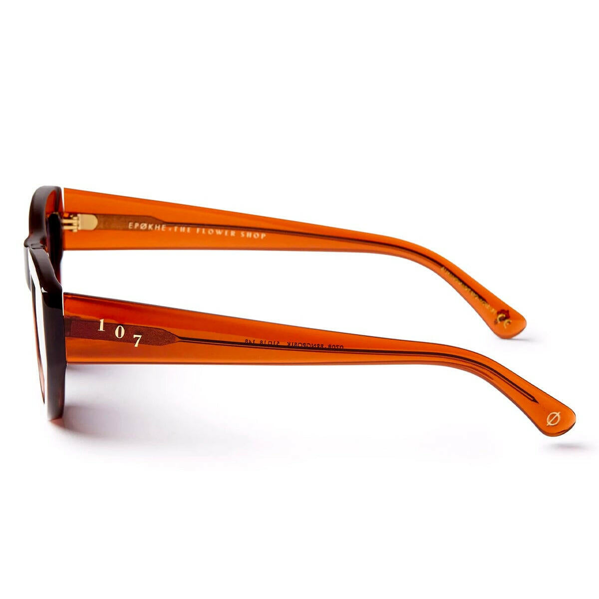Epokhe - Candy X Flowershop Sunglasses Brown Gradient Polished/Black.