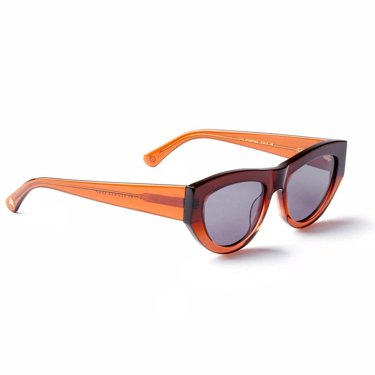 Epokhe - Candy X Flowershop Sunglasses Brown Gradient Polished/Black.