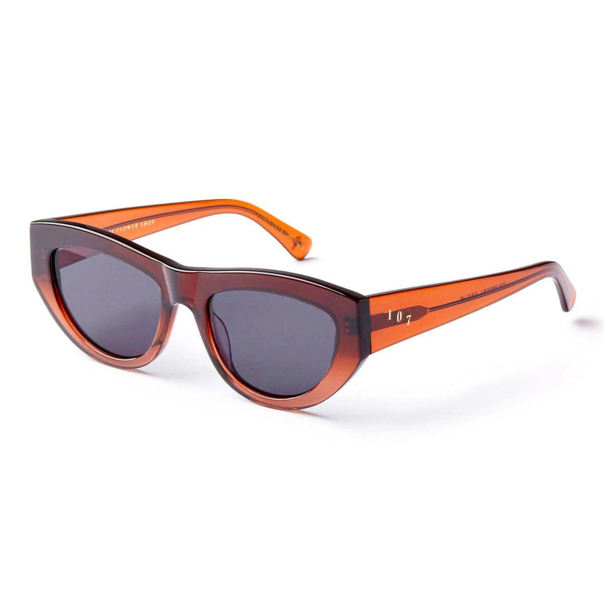 Epokhe - Candy X Flowershop Sunglasses Brown Gradient Polished/Black.