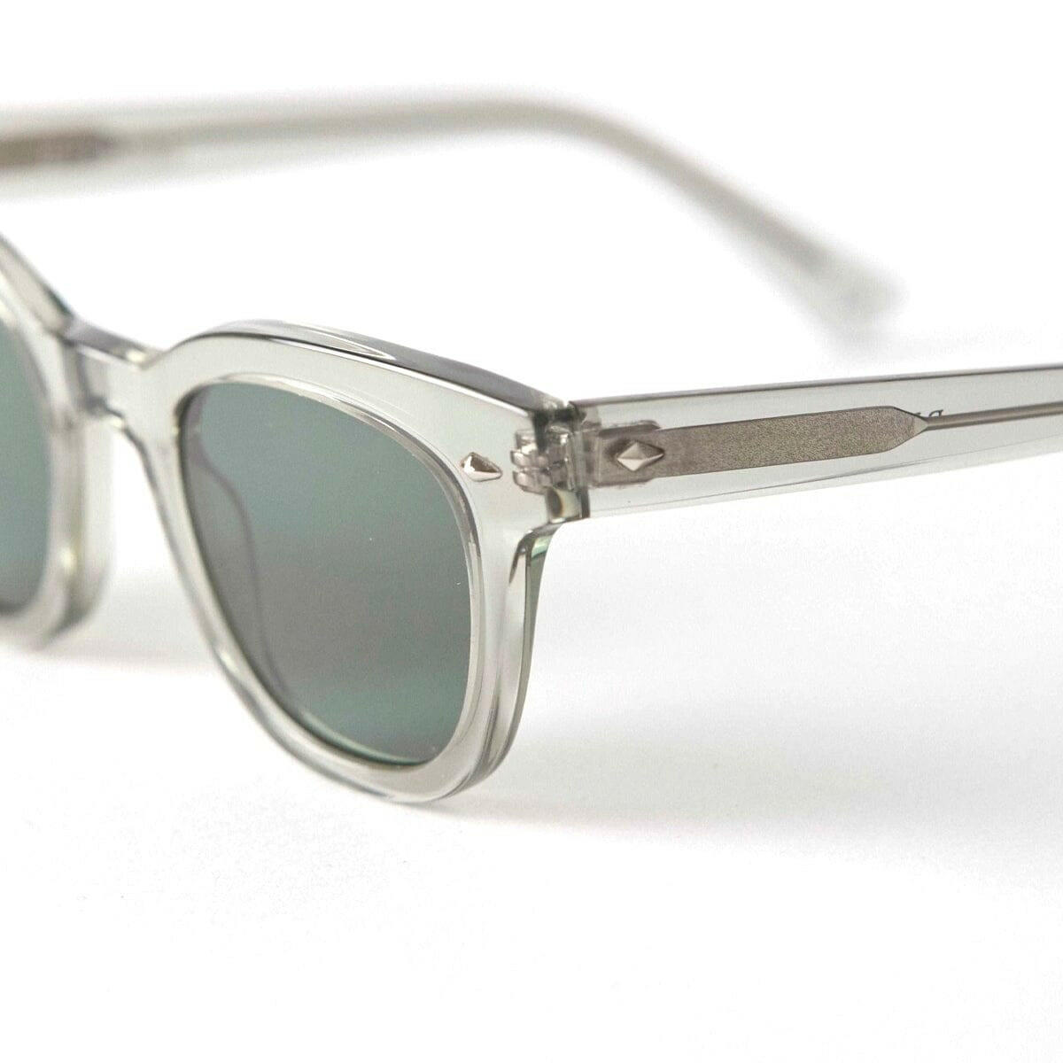 Epokhe - Dylan Sunglasses Smoked Crystal Polished/Green.