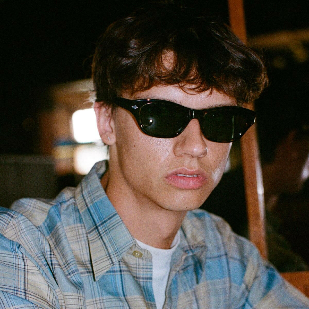 Epokhe - Frequency Sunglasses Tortoise Polished/Green Polarized.
