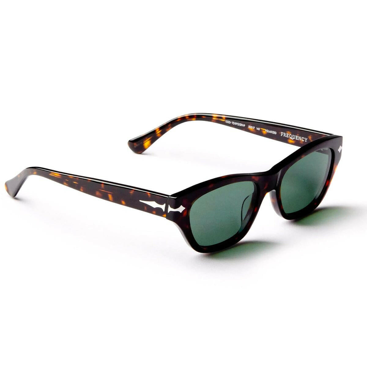 Epokhe - Frequency Sunglasses Tortoise Polished/Green Polarized.