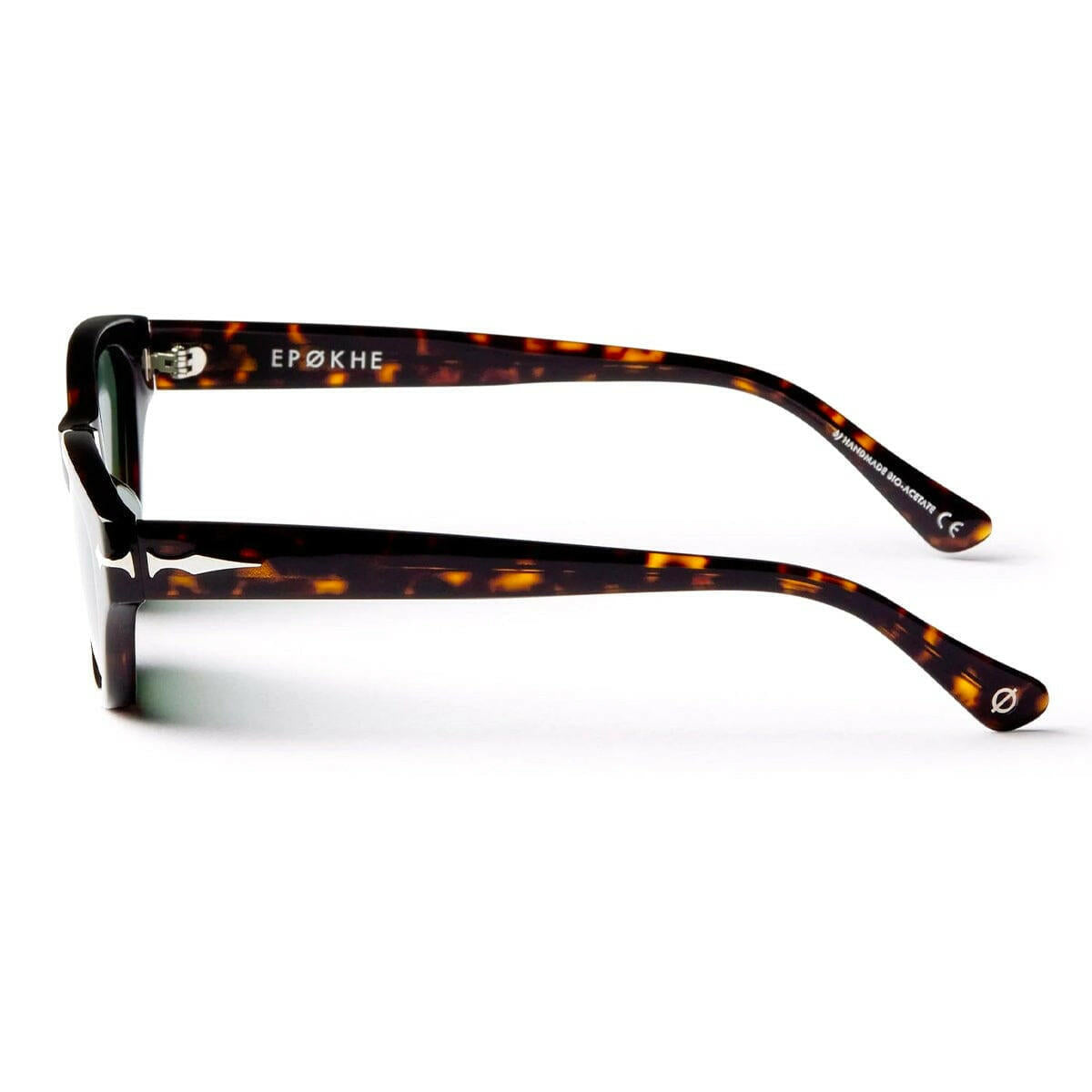 Epokhe - Frequency Sunglasses Tortoise Polished/Green Polarized.