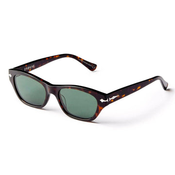 Epokhe - Frequency Sunglasses Tortoise Polished/Green Polarized.
