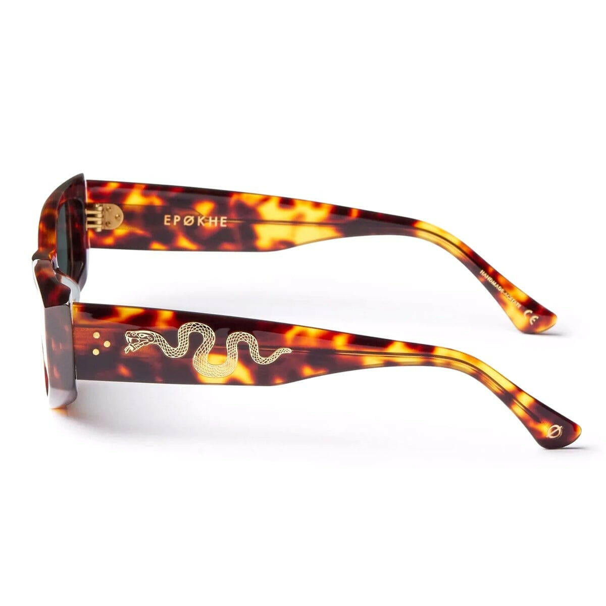 Epokhe - Guilty Sunglasses Tortoise Polished/Green.