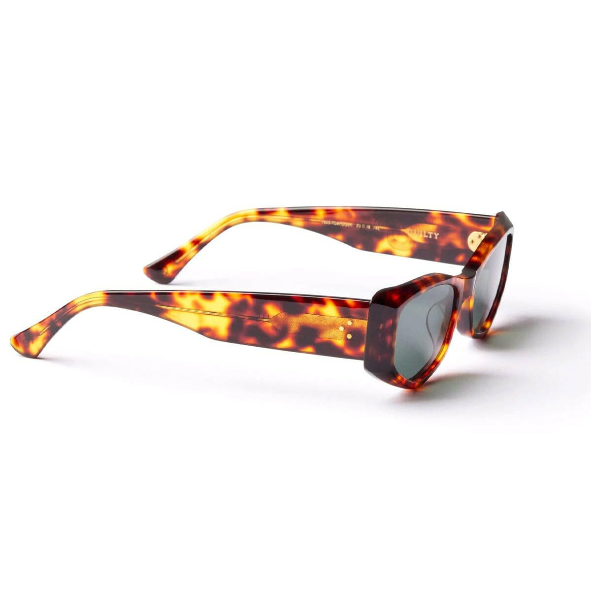 Epokhe - Guilty Sunglasses Tortoise Polished/Green.