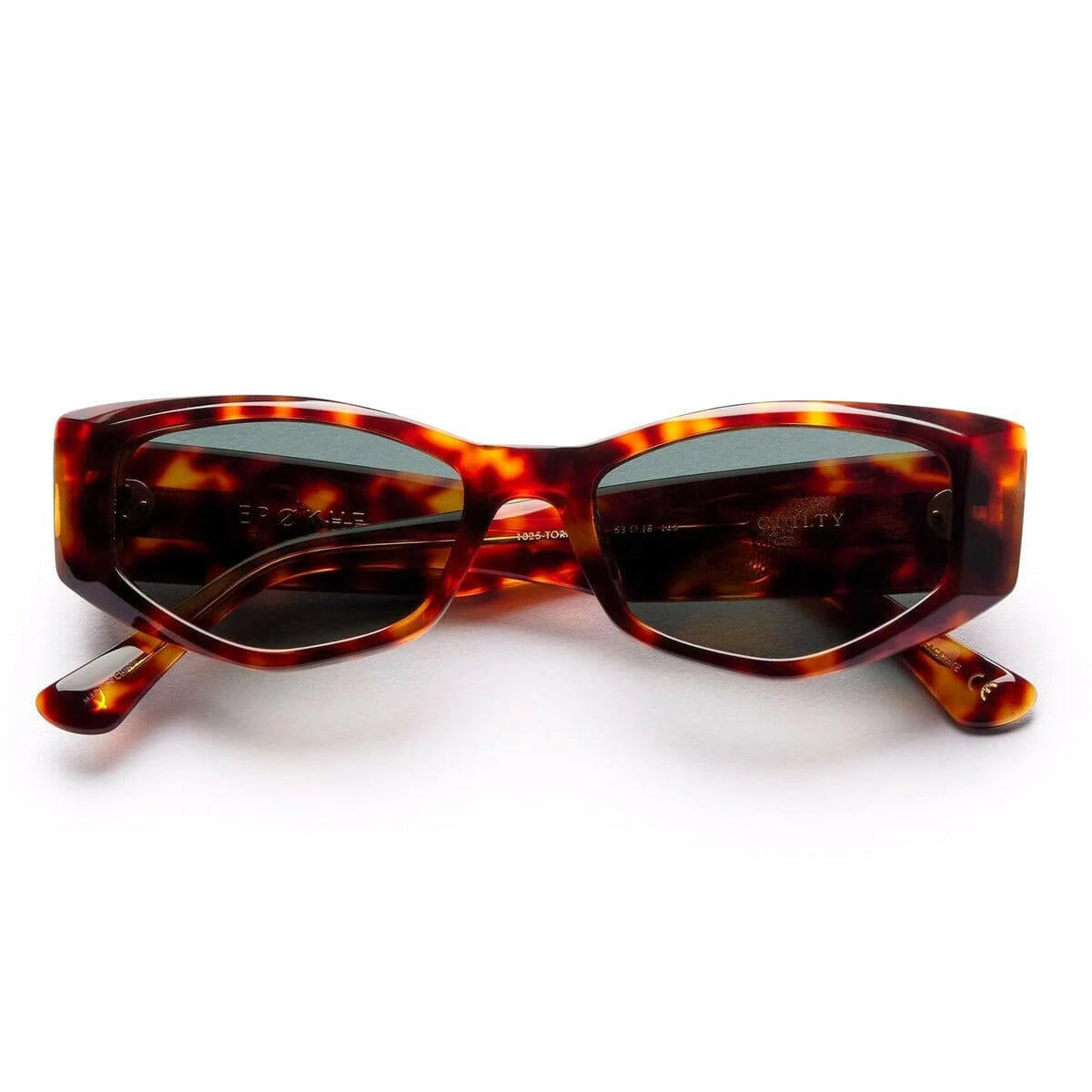 Epokhe - Guilty Sunglasses Tortoise Polished/Green.