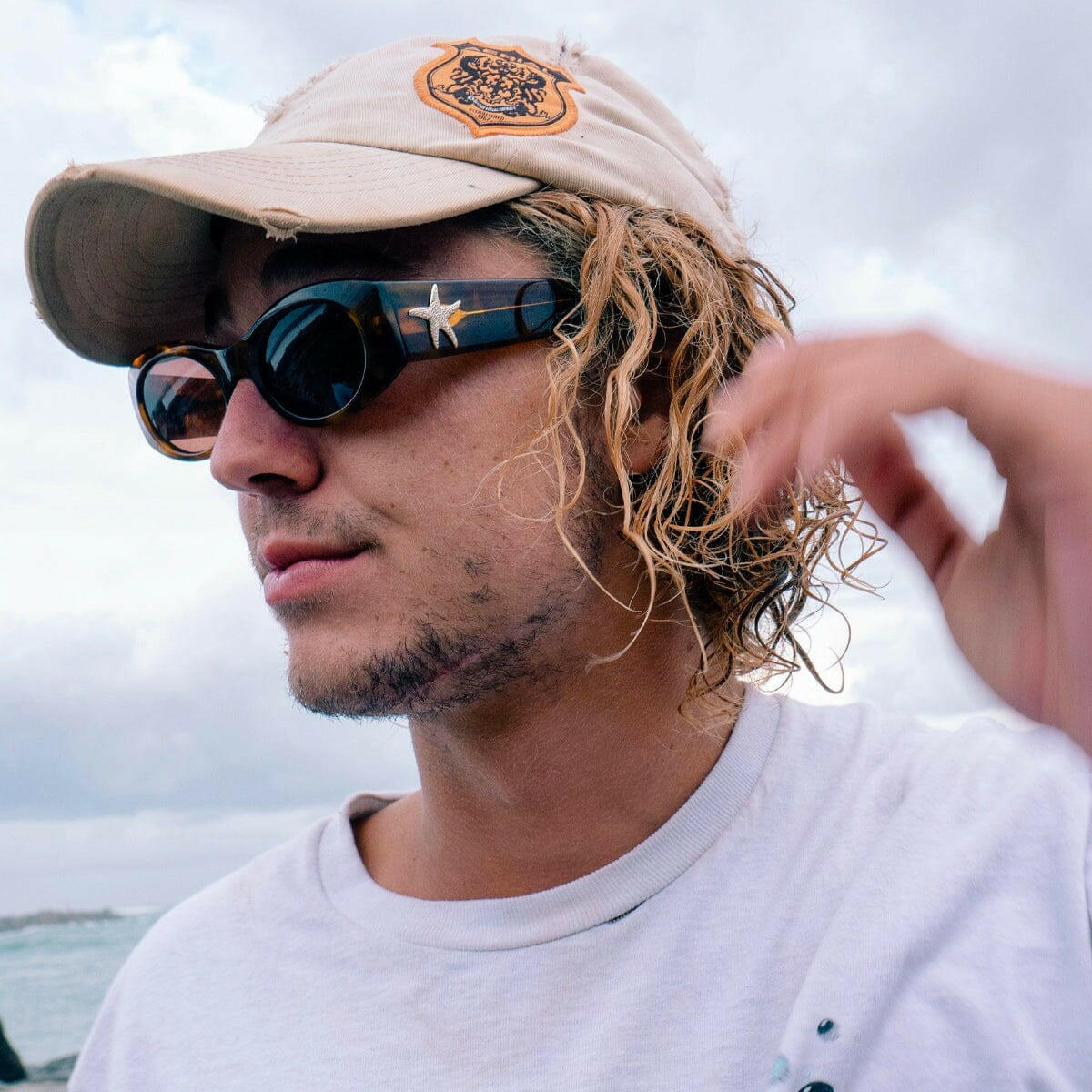 Epokhe - Suede Sunglasses Tortoise Polished/Bronze.