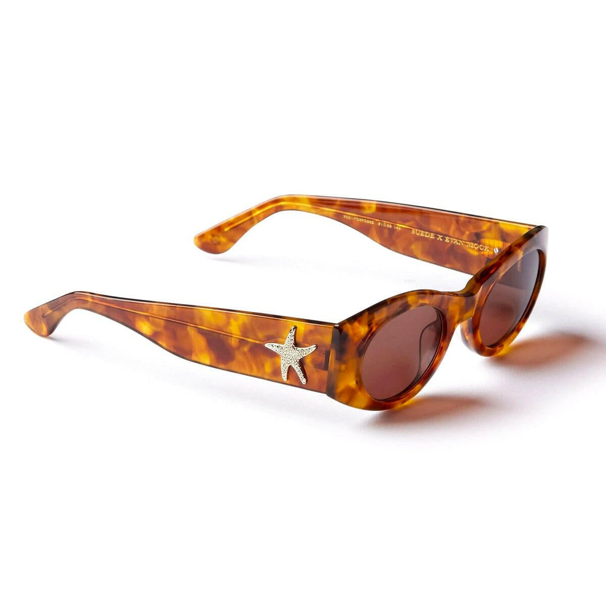 Epokhe - Suede Sunglasses Tortoise Polished/Bronze.