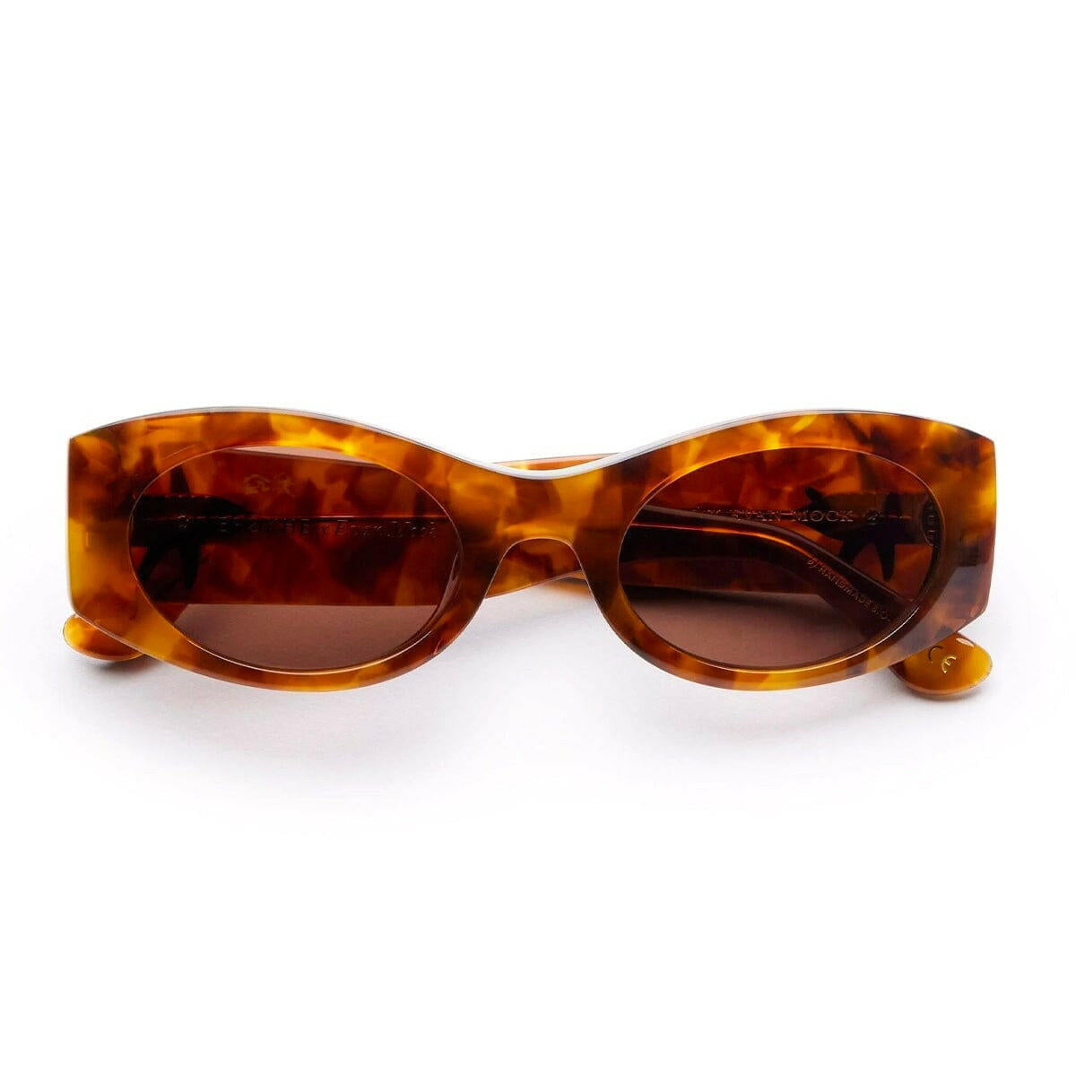 Epokhe - Suede Sunglasses Tortoise Polished/Bronze.