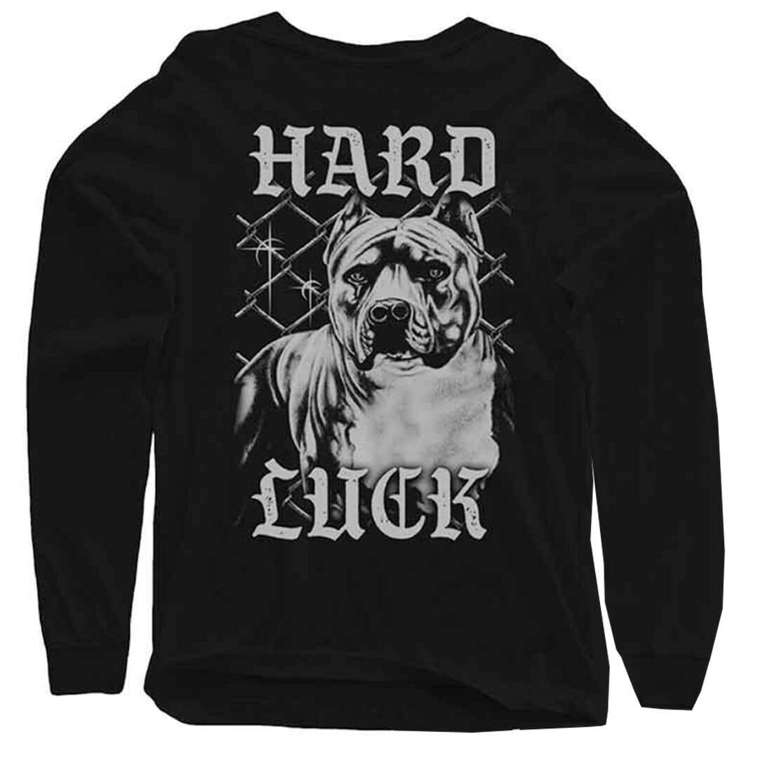 Hard Luck - Bully L/S Tee Black.
