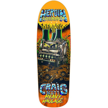 Heroin - Craig Questions Heavy Haulage 9.5 Skateboard Deck.