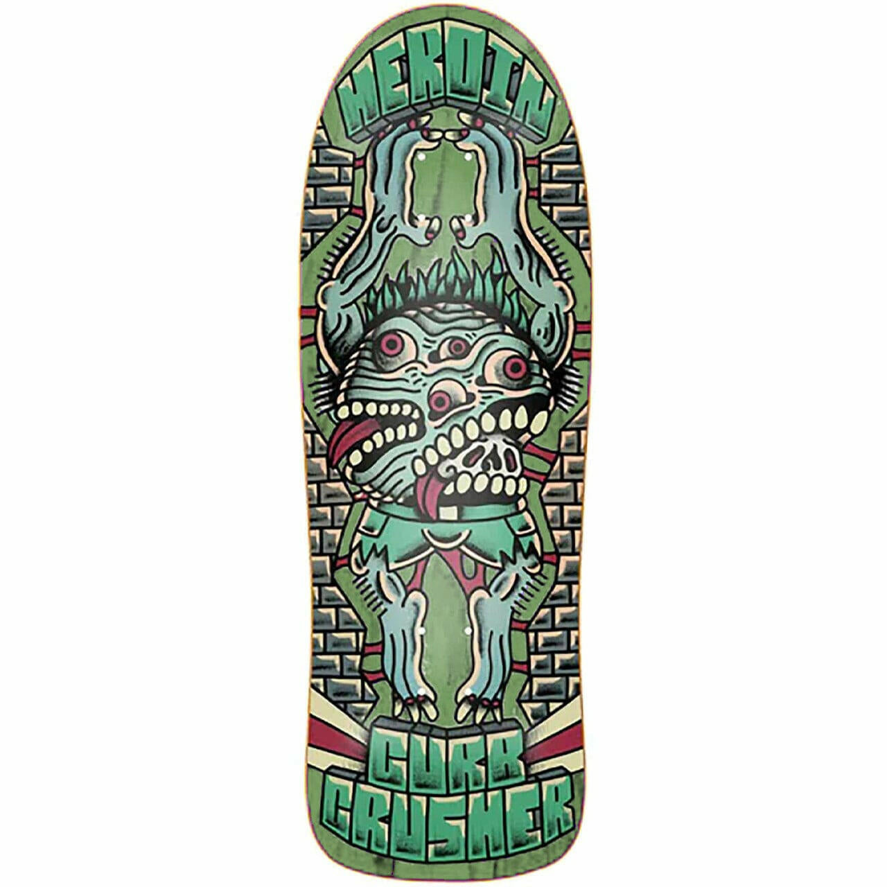 Heroin - Curb Crusher x Crawe 10.25 Skateboard Deck.