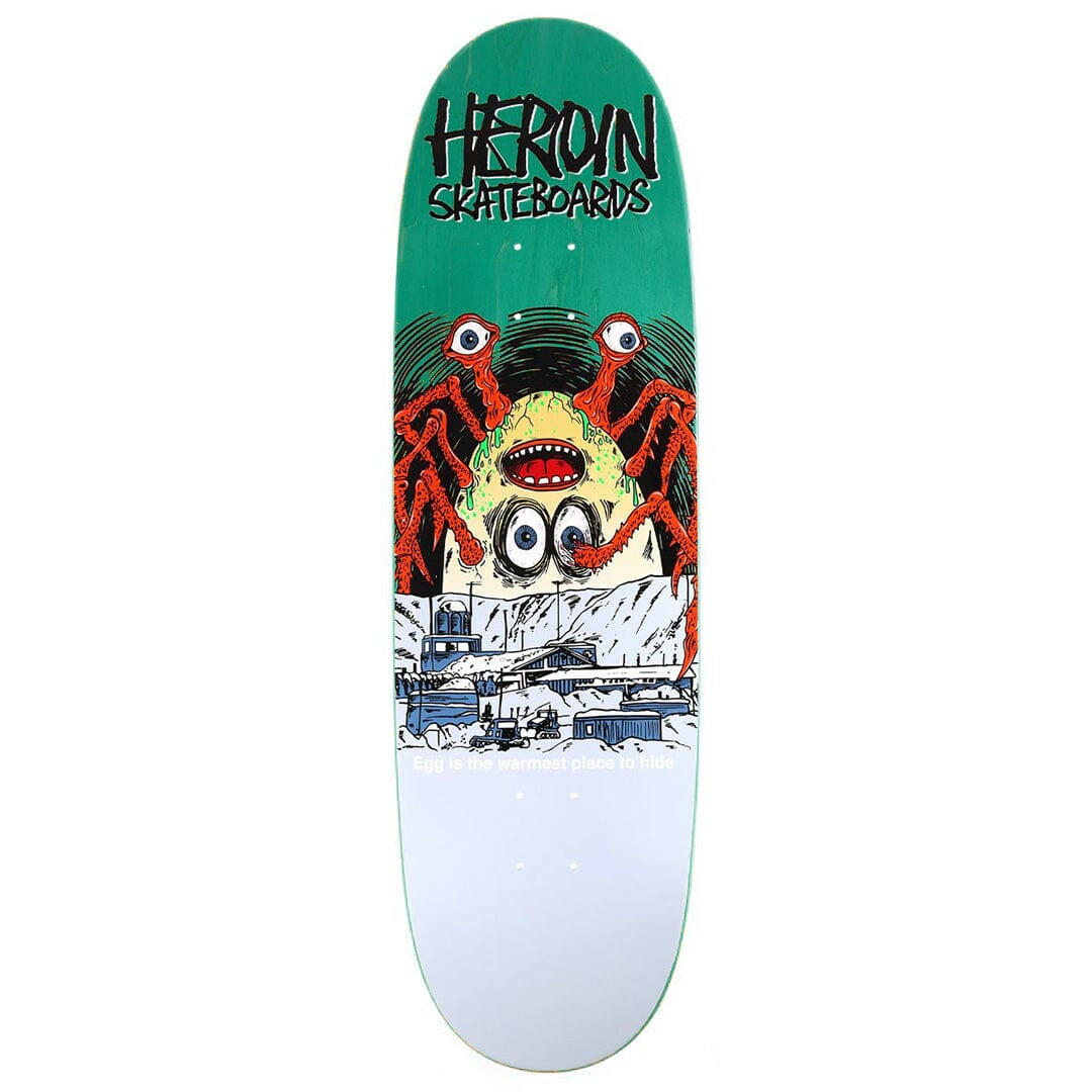 Heroin - Space Egg 2 9.4 Skateboard Deck.
