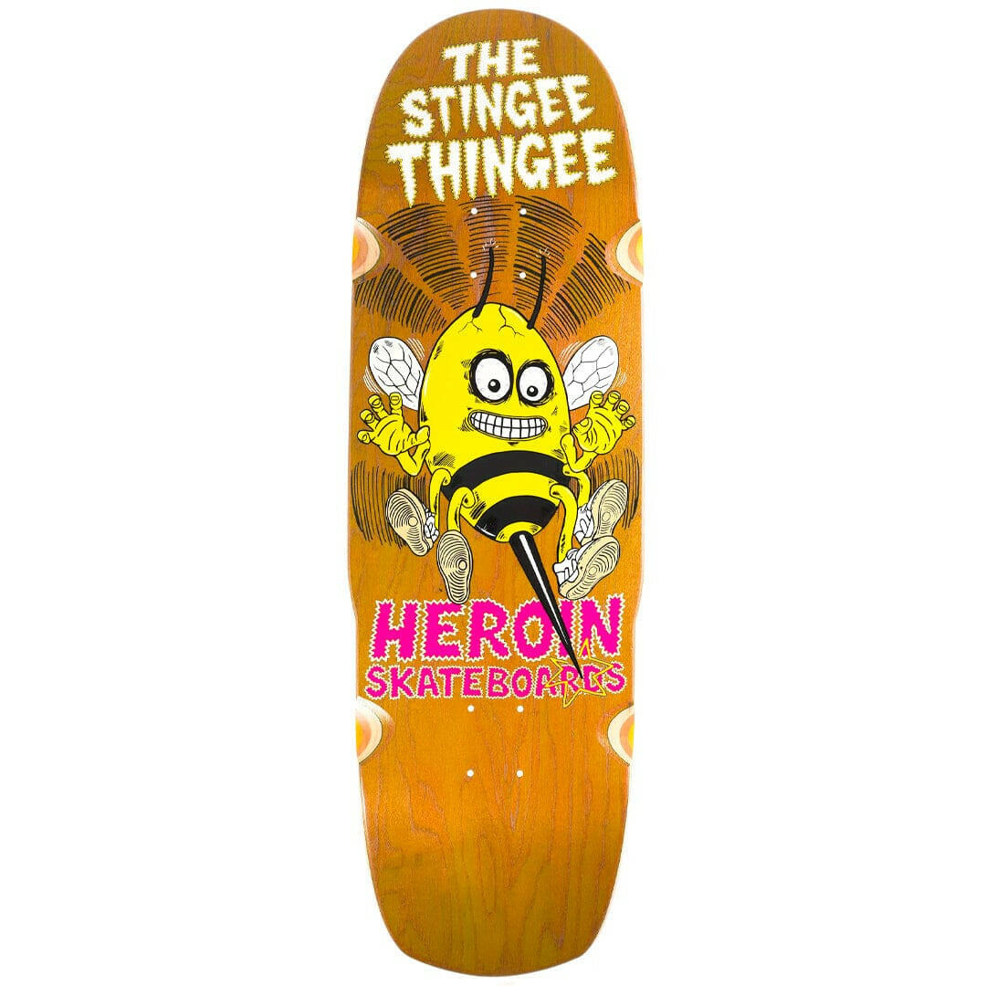 Heroin - Stingee Thingee 9.8 Skateboard Deck.