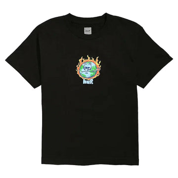 Huf - Sick Sad World Tee Black.