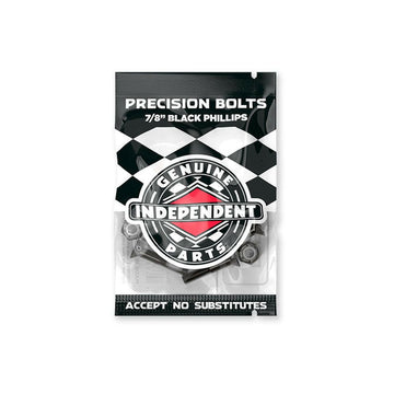 Independent - 7/8 Phillips Bolts Black.