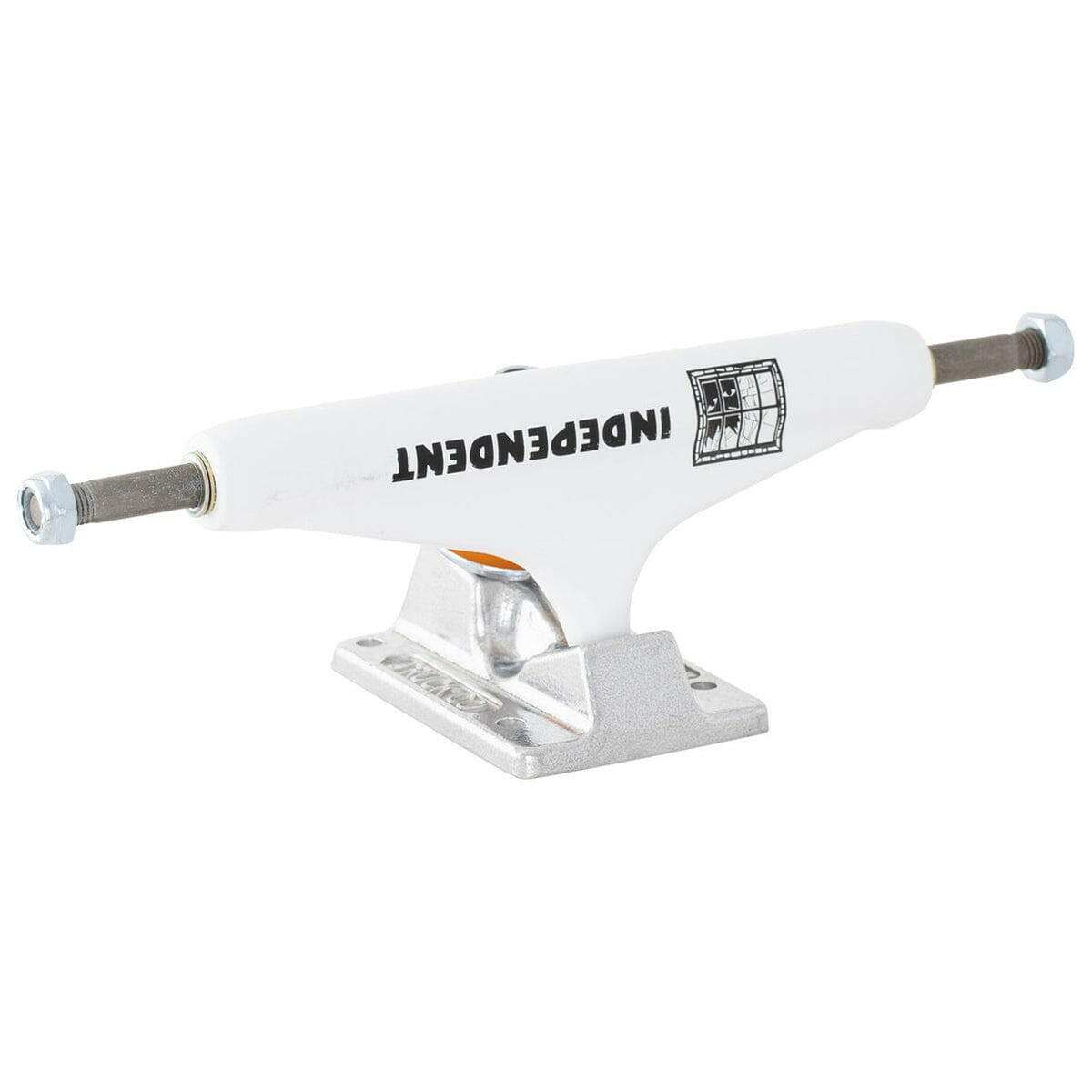 Independent - Evan Smith White/Silver 149 Skateboard Trucks.